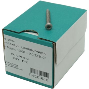 Ränniruuvi JanLa 4,8 x 38 ZN