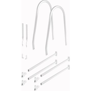 Seinätikkaan asennussarja JanLa, eri värejä