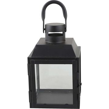 Lyhty Freya musta XS 16 x 10 x 10 cm