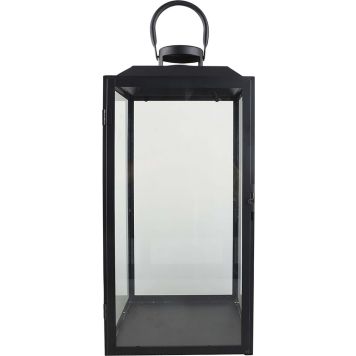 Lyhty Freya musta XL 52 x 23 x 23,5 cm