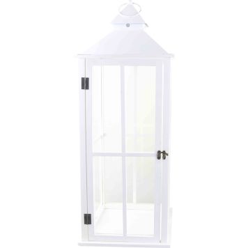 Puulyhty Fiona valkoinen 76 x 28 x 28 cm