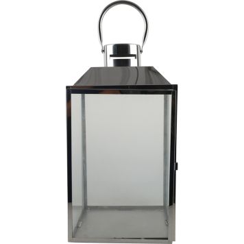 Lyhty Gemma 22 x 22 x 42 cm hopea