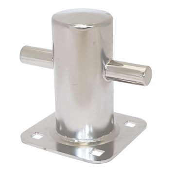 Pystypollari Haponkestävä teräs AISI316 115 mm