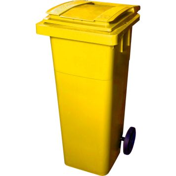 Jäteastia L&T Jäkki 140 l keltainen