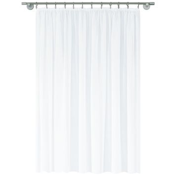 Verho Diana valkoinen 290 x 160 cm