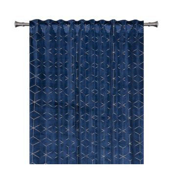 Verho Sanso sininen 140 x 260 cm