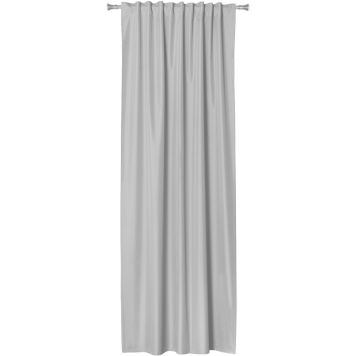 Verho Nuitt vaaleanharmaa 135 x 260 cm