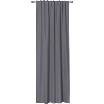 Verho Nuitt tummanharmaa 140 x 260 cm