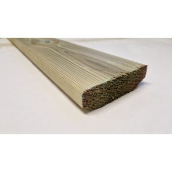 Terassilauta Aureskoski höylätty talouslaatu A-B mänty 28 x 95 mm