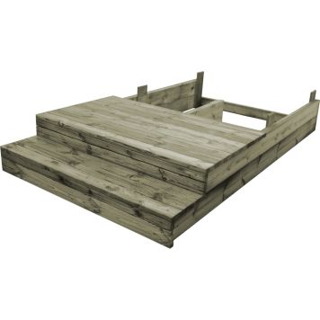 Korokepala Onni Käymälään portailla