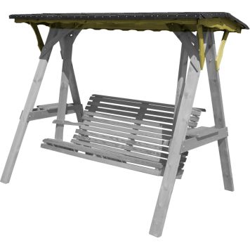 Keinun katto Salla 210 x 102 cm vihreä