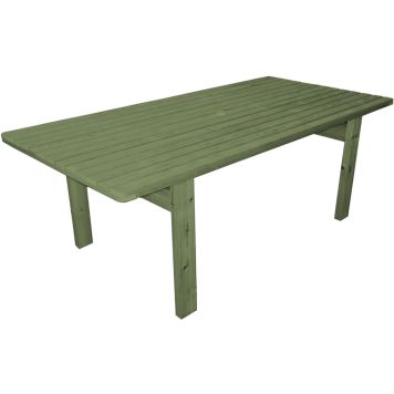Pöytä Amelia 207 x 100 cm vihreä