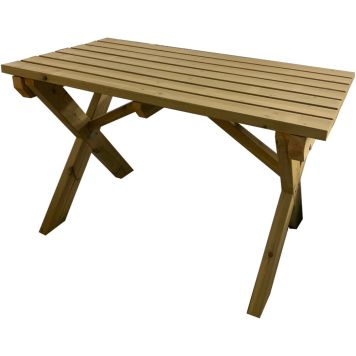 Pöytä Veera 160 x 70 cm vihreä