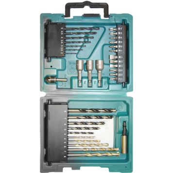 Poranterä- ja ruuvikärkisarja Makita 34-os.