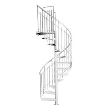 Kierreporras Atrium Solo Vertical metalli 120 cm, eri värejä