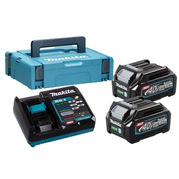 Akkupaketti Makita PowerPack XGT 2 x 2,5Ah DC40RA