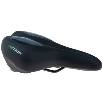 Satula Cavo MTB- ja hybridipyörille Unisex Memoryfoam musta