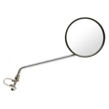 Pyörän taustapeili Cavo musta/hopea 10 cm