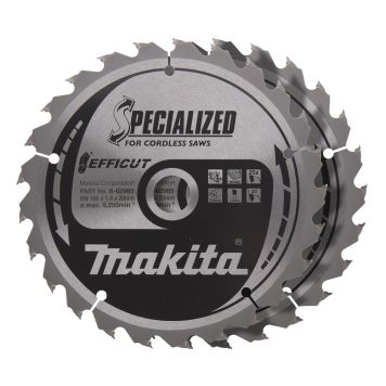 Pyörösahanterä Makita 165 x 20 mm Z-25 2 kpl