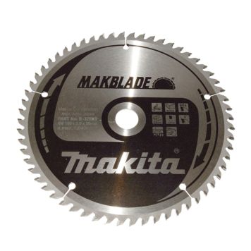 Pyörösahanterä Makita B-32823 190 x 20 x 2 mm Z-60