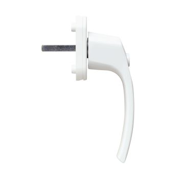 Ikkunapainike Solid Elements lukittava valkoinen