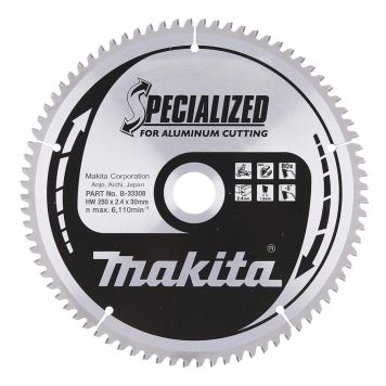 Pyörösahanterä Makita B-33308 Z-80 Ø 250 x 30 x 2,4 mm