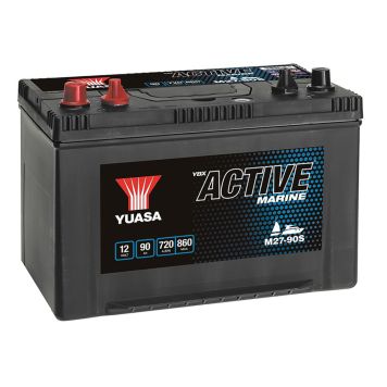 Käynnistysakku Yuasa M27-90S Active 30,4 x 17,3 x 22,5 cm