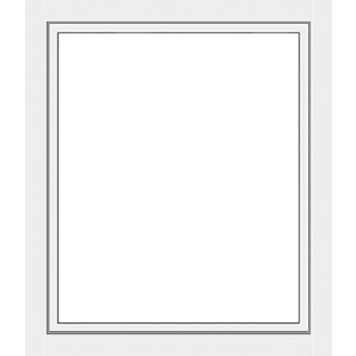 PVC-ikkuna Solid Elements, eri kokoja