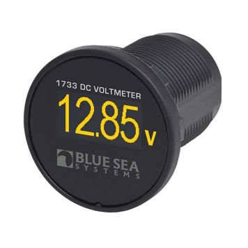 Volttimittari Blue Sea Systems musta Ø 40 mm