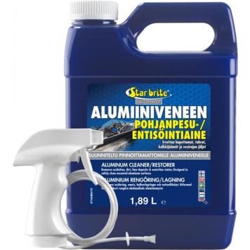 Alumiiniveneen pohjanpesu-/entisöintiaine Star brite 1,89 l
