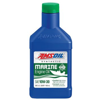 Moottoriöljy Amsoil 10W-30 Formula 4-Stroke Marine Synthetic Oil 946 ml