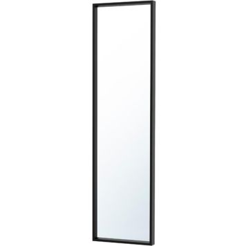 Sisustuspeili Mirrors and More Nadine 34 x 125 cm mustakulta