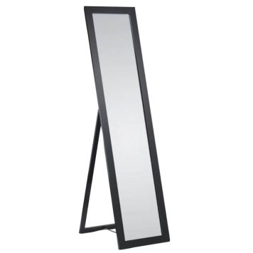 Lattiapeili Mirrors and More Tina Valkoinen 40 x 160 cm Musta