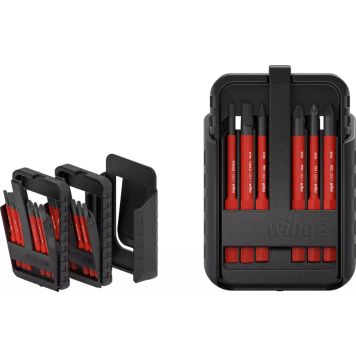 Ruuvauskärkisarja Wiha SlimBit 12-osainen