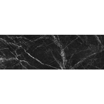 Seinälaatta LPC Palace Vulcano kiiltävä musta rektifioitu 30 x 90 cm