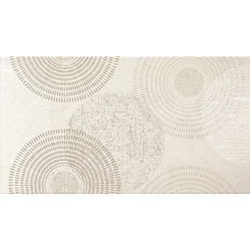 Seinälaatta LPC Kairo ympyrä beige 24,7 x 44,7 cm