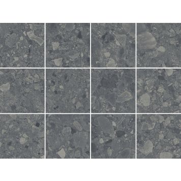 Seinä-/lattialaatta LPC Venetia antrasiitti 10 x 10 cm