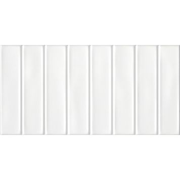 Seinälaatta LPC Musica Brick valkoinen 15 x 30 cm