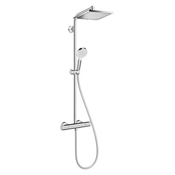 Suihkukokonaisuus Hansgrohe Crometta E Showerpipe 240 1jet kromi