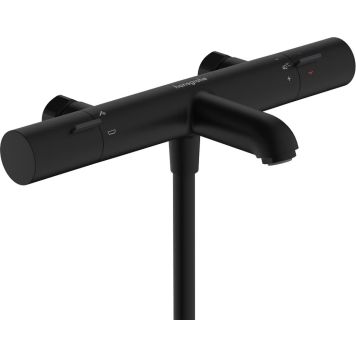 Termostaattisuihkuhana juoksuputkella Hansgrohe Nordic Ecostat Fine Musta