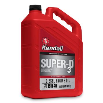 Moottoriöljy Kendall Super-D 3 15W-40 4,73 l