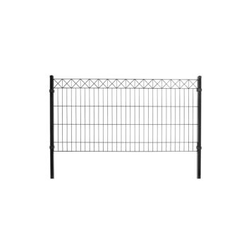 Paneeliaita 100 x 200 cm musta X-koriste