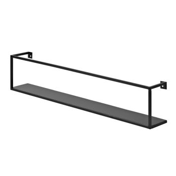 Teräshylly Dolle Shelf+ Aquarium Musta 600 x 80 x 120 mm