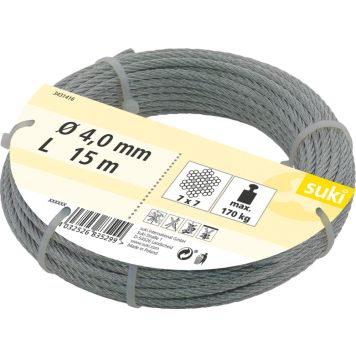 Vaijeri Suki 4,0 mm x 15 m