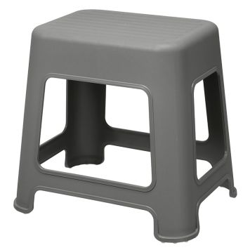 Korkea jakkara Orthex kivenharmaa 36 x 46 x 43 cm