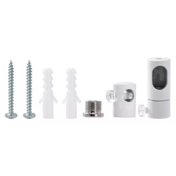 Lampunripustin vedonpoistolla HehQ valkoinen 7-os