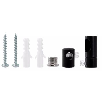 Lampunripustin vedonpoistolla HehQ musta 7-os