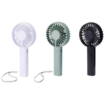 Käsituuletin 8 x 2,5 x 18,5 cm, värilajitelma