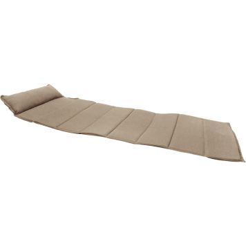 Istuinpehmuste Madison Panama tyynyllä 180 x 68 cm taupe