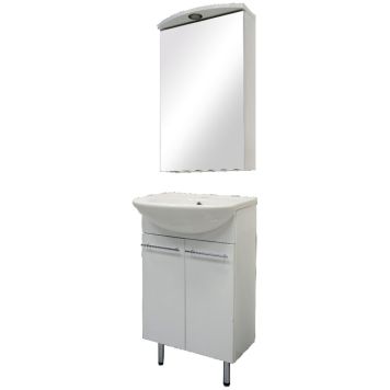 Kylpyhuonekalustesetti Harma valkoinen